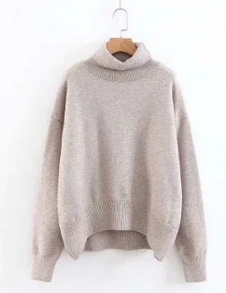 Comfortable Minimalist Knit Sweater for Fall/Winter