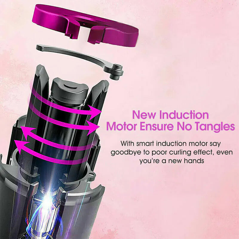 ✨ Cordless LCD Auto-Rotating Wireless Hair Curler ✨