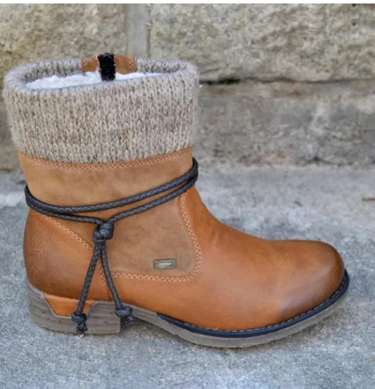 "Fall New Low-Heel Square Toe Pumps"